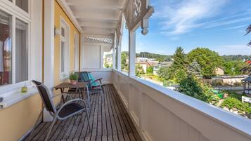 Studio, mit Bad (Sonne 3) | Blick vom Balkon