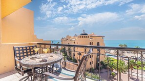 Outdoor dining - Princesa Resort D-508 A View Above Large Patio Ocean View Condo (Puerto Peñasco)