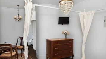 1 dormitorio, caja fuerte, cuna de viaje y wifi