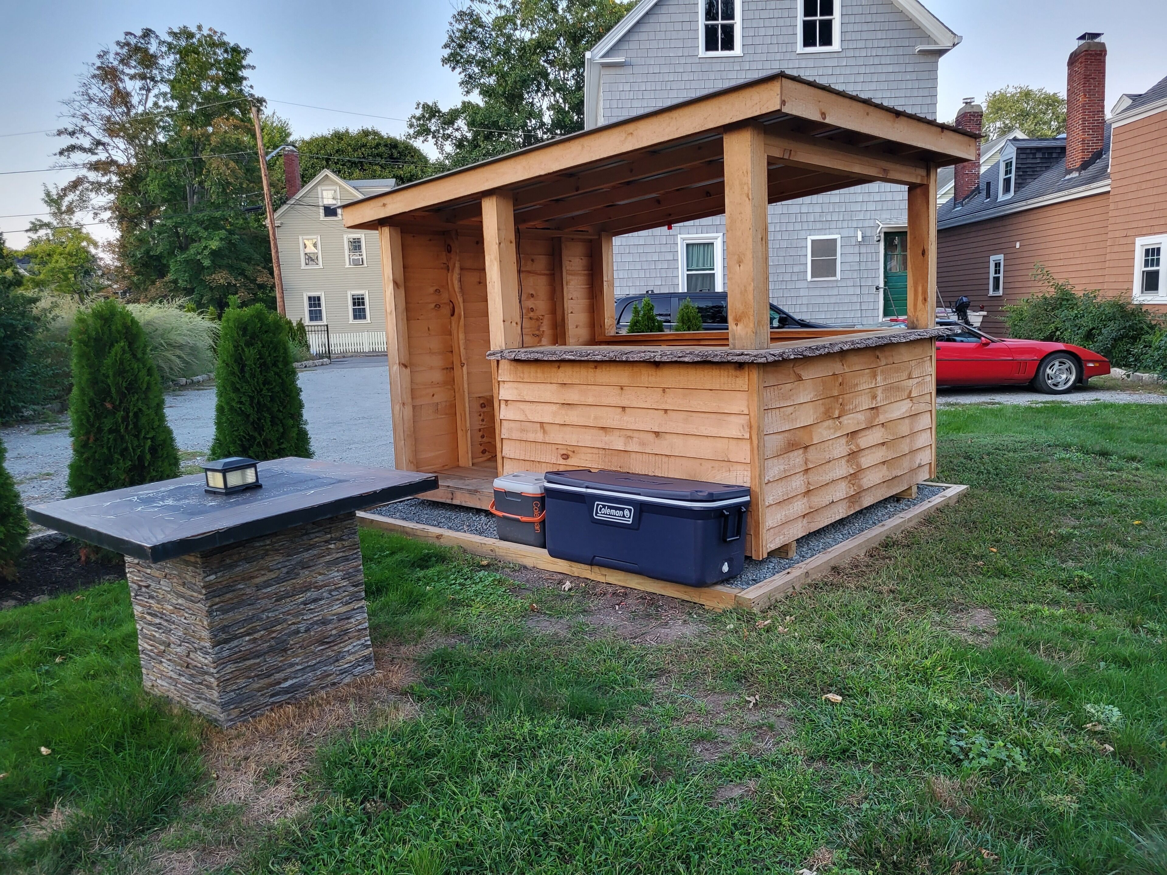 Terrain de l’hébergement 