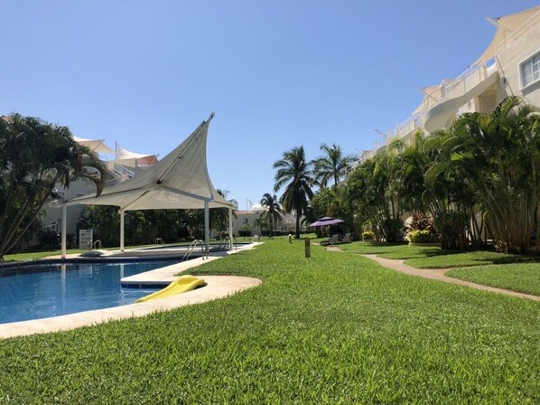 Alberca al aire libre 