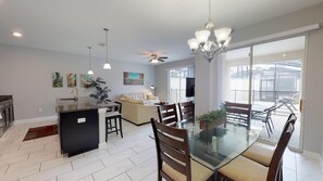 House, Multiple Beds, Private Pool, Pool View | Private kitchen