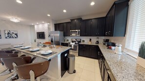 House, Multiple Beds, Private Pool | Private kitchen | Fridge, microwave, stovetop, dishwasher - Solara Resort - Cpc569 (Kissimmee)