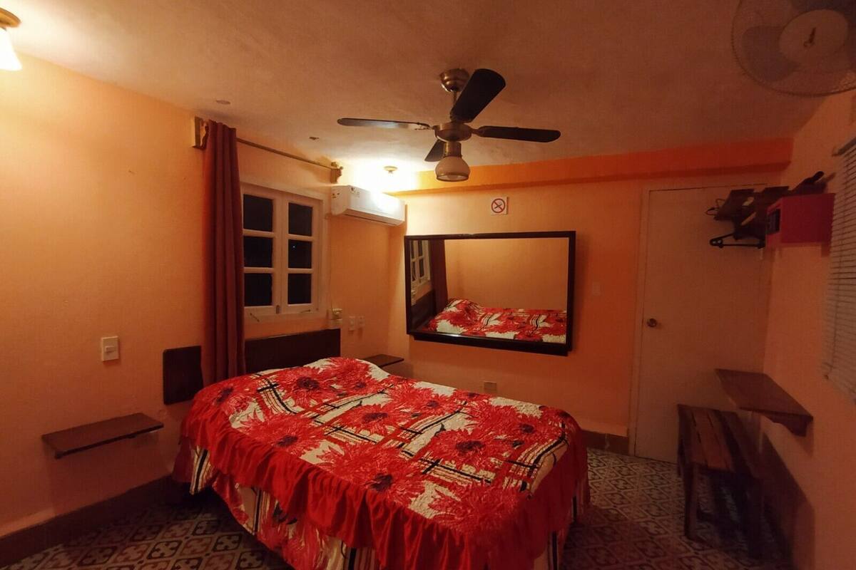 Basic Apartment, 1 Queen Bed | In-room safe, blackout drapes, bed sheets