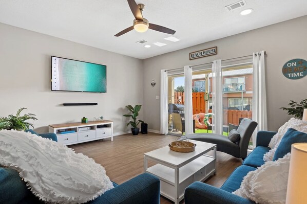 Smart TV, video games, Netflix, streaming services