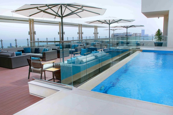 Rooftop bar