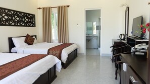 Family Bungalow, Garden View | Bathroom | Shower, free toiletries, hair dryer, slippers - Anna Beach Resort (Phan Thiet)