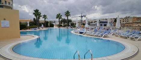 Indoor pool, a heated pool