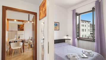 1 camera, Wi-Fi gratuito, lenzuola