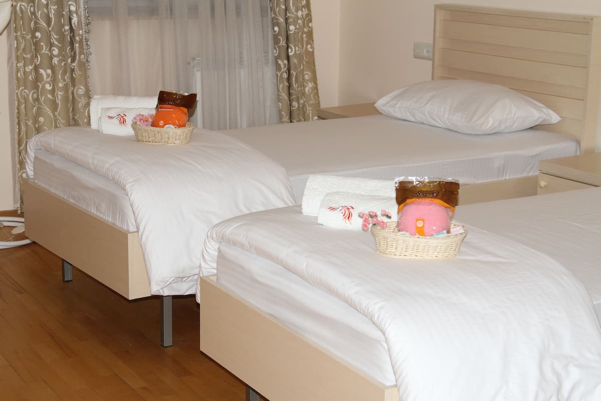 Premium bedding, soundproofing, iron/ironing board (on request)