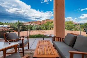 Terrace/patio - Amazing Views! Great Location! - Sun Up Ranch - S029 (Sedona)