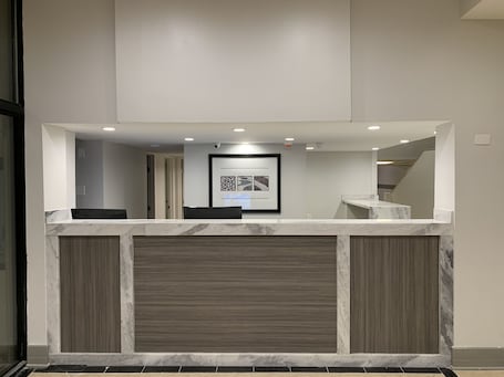 Reception. The Hotel Orange