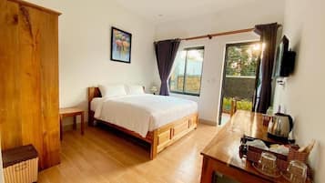 Minibar, desk, blackout curtains, soundproofing