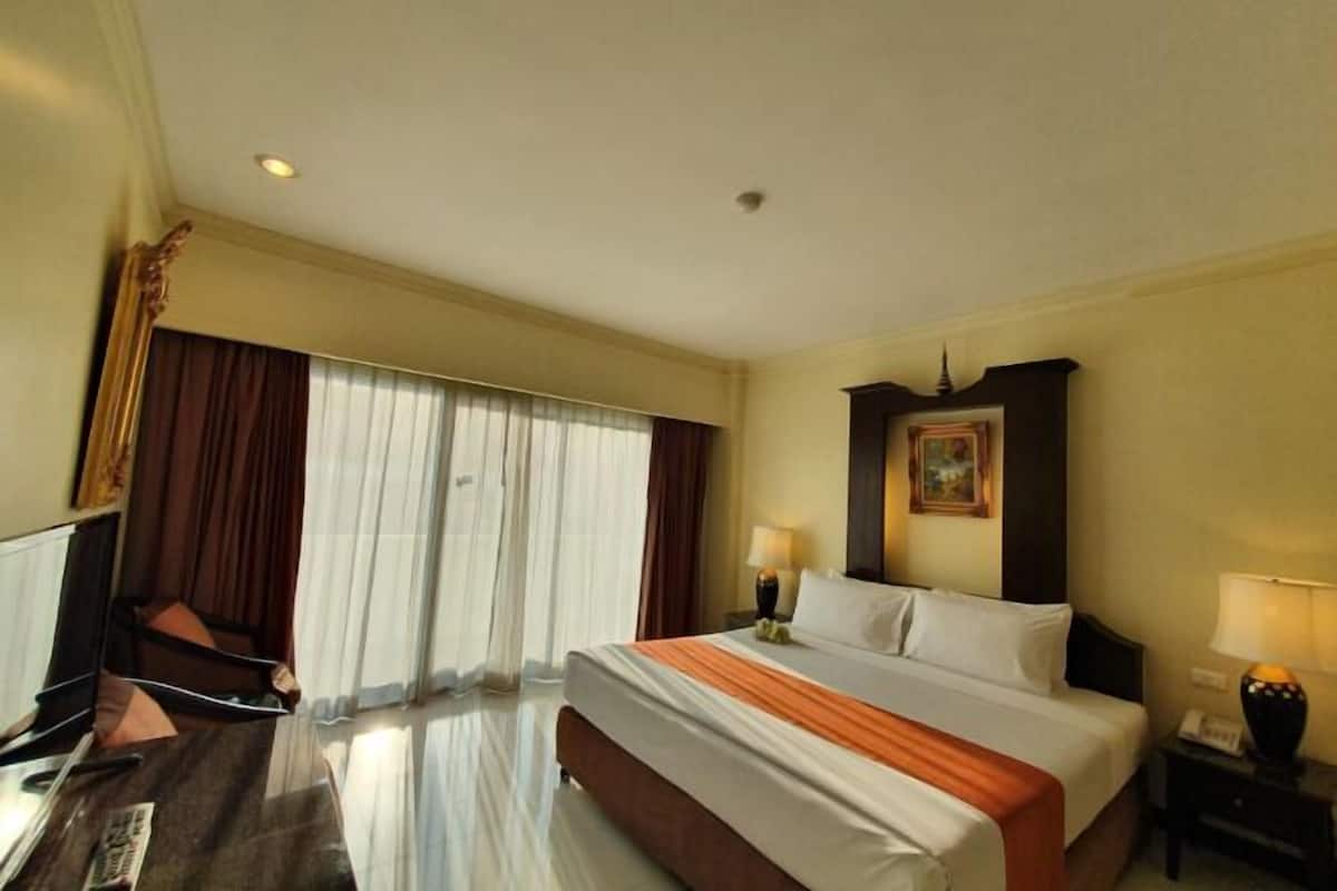 1 quarto, frigobar, cofres nos quartos, quartos à prova de som