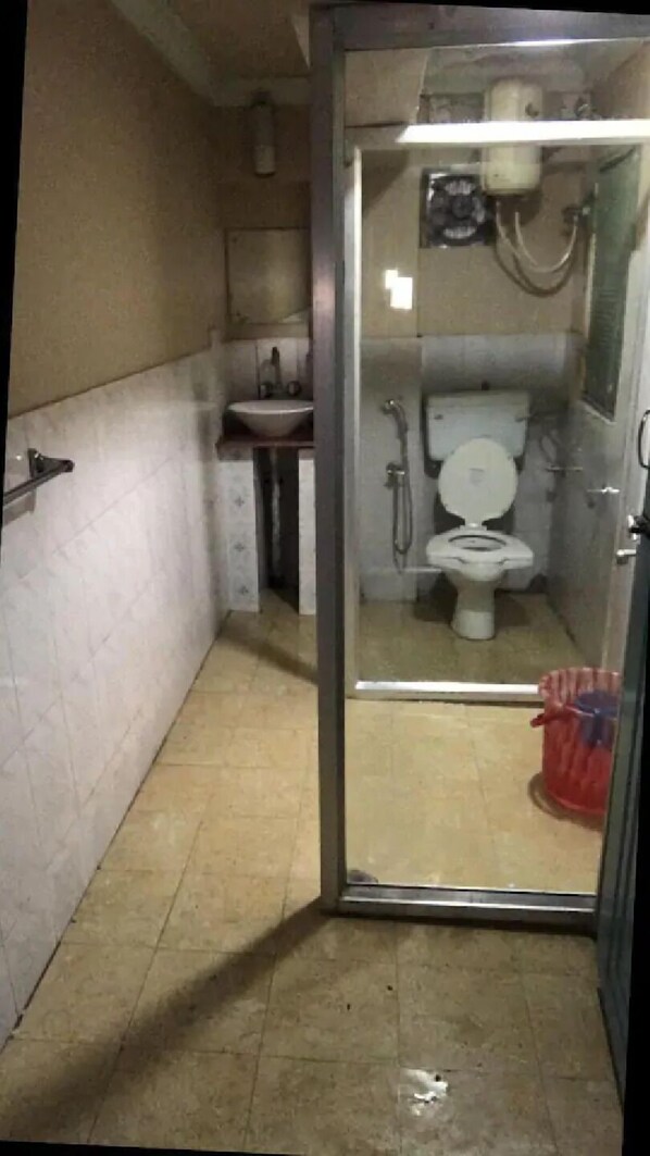 Regadera en el baño