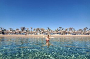 2 outdoor pools, open 9:00 AM to 5:00 PM, pool umbrellas, pool loungers - Sharm Dreams Vacation Club - Aqua Park (Sharm El Sheikh)