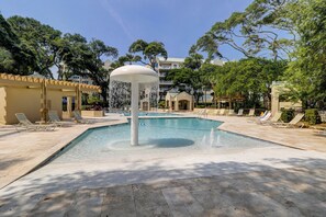 Beheizter Pool