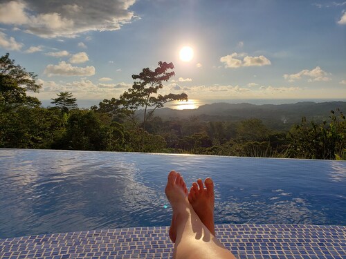Stunning 180 degree Ocean, Mountain and Jungle Views!