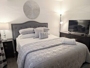 2 chambres, fer et planche à repasser, accès au Wi-Fi (inclus)