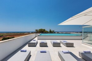 Pool på takterrassen