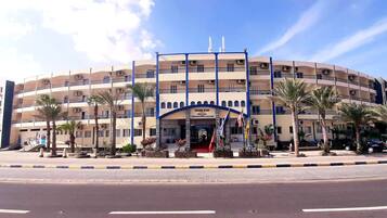 Fassade der Unterkunft