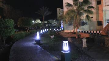 Front of property - evening/night