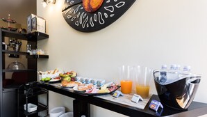 Frokostbuffé er inkludert hver dag