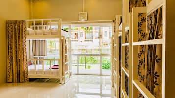 Dormitório compartilhado (B) | Roupas de cama antialérgicas, Wi-Fi de cortesia