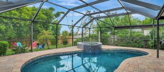 Pool Side Paradise i Southwest Cape Coral