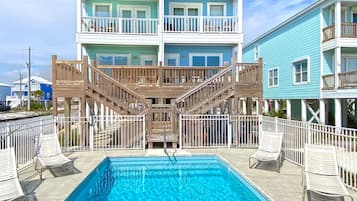 AuĂenpool, beheizter Pool