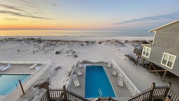 AuĂenpool, beheizter Pool