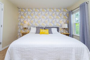 4 bedrooms, iron/ironing board, travel cot, free WiFi