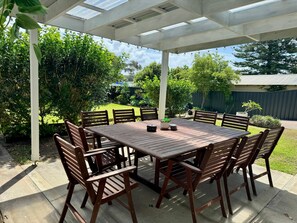 Opções para refeição ao ar livre