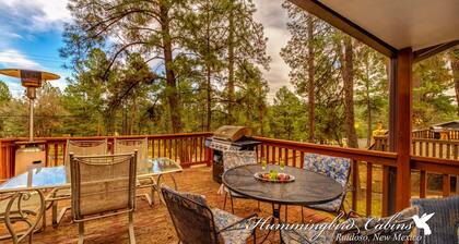 Kirkman | Kick Back & Grill Out in This Cozy Ruidoso Mountain Retreat
