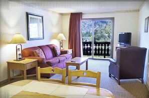 TV, fireplace, DVD player