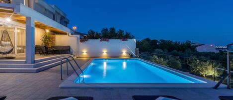 Außenpool, beheizter Pool