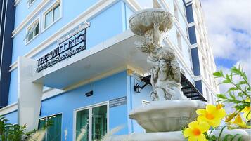 Voorkant van accommodatie