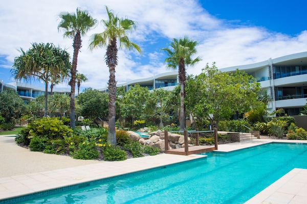 Just steps to resort heated Lap Pool