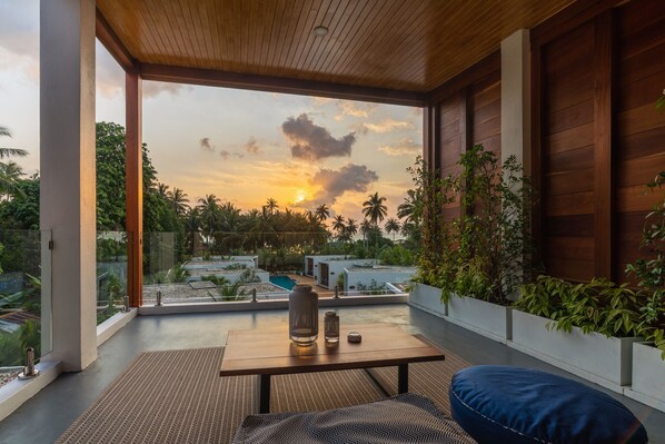 Pool Access Two Bedrooms Villa | Terrace/patio - Zee Luxury Boutique Hotel (Ko Pha-ngan)