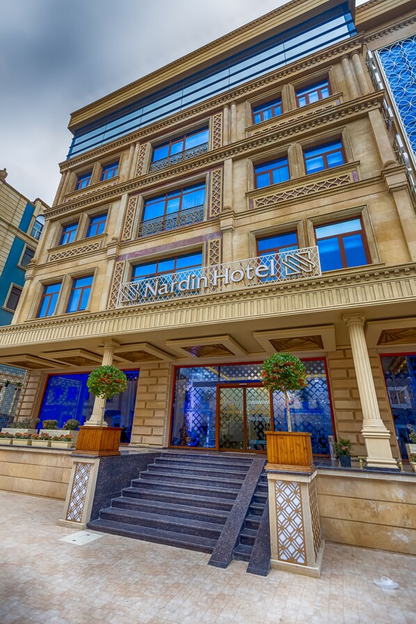 Façade de l’hébergement