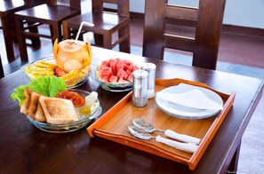 Petit déjeuner continental compris tous les jours