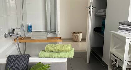 70 sqm attic apartment close to the city, 5 persons