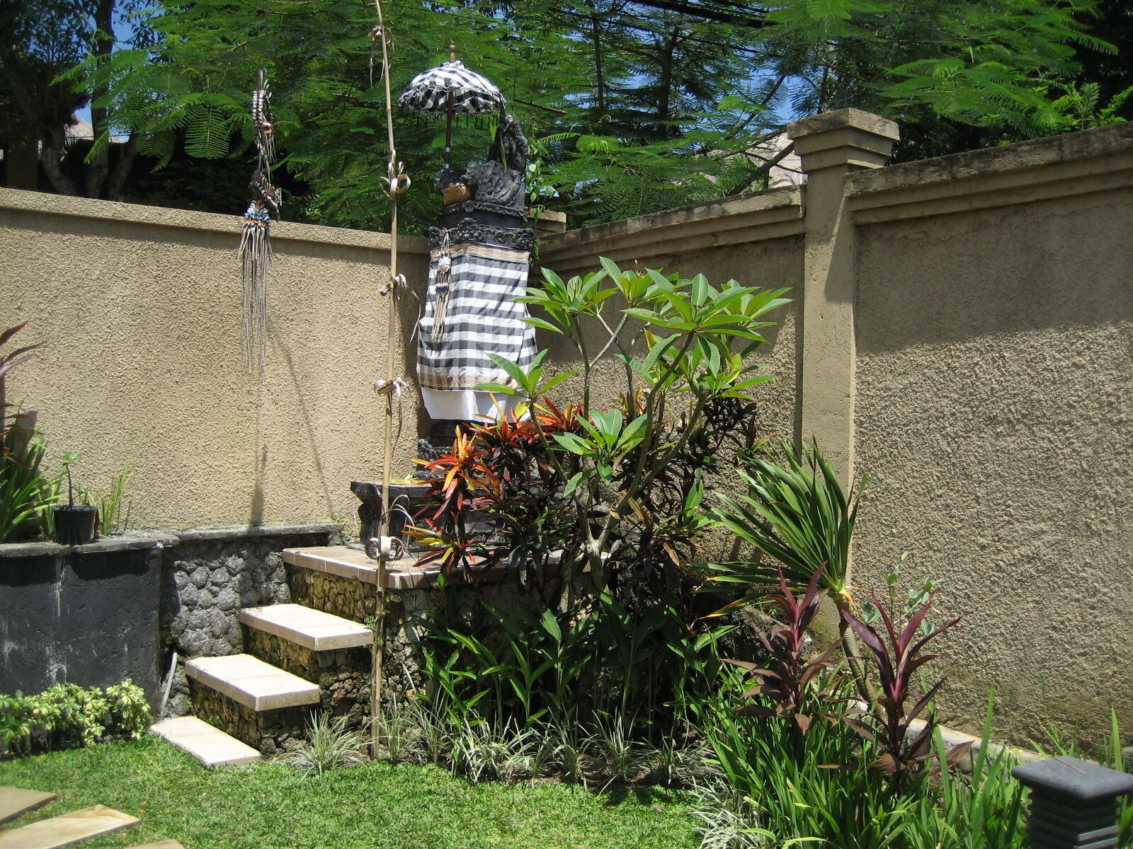 Enceinte de l’hébergement