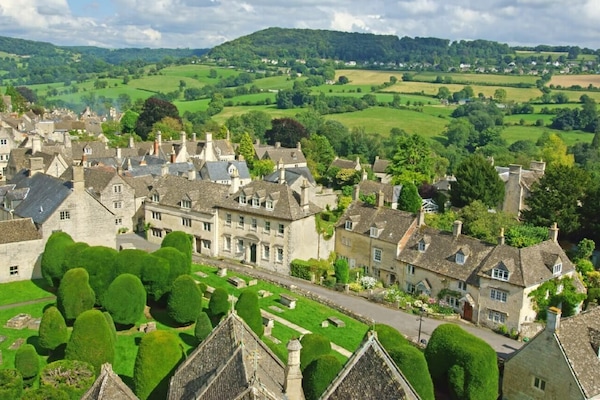 Typical Cotswolds scene
