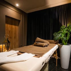 Body treatments, body wraps, body scrubs, facials, 3 treatment rooms
