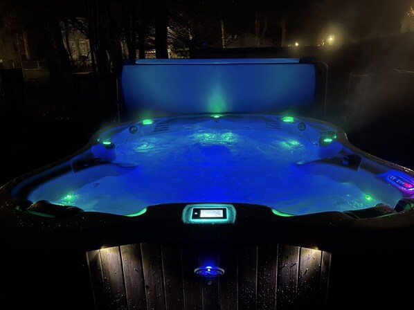 Bain à remous extérieur