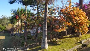 A garden with various trees and flowering plants. - Holiday Home in Atibaia  (Atibaia)