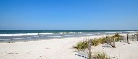 Aan het strand