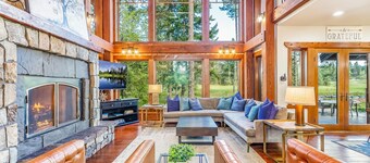 An Elevated Golfside Escape with Space to Gather and Relax + 1Pm Check In/Out