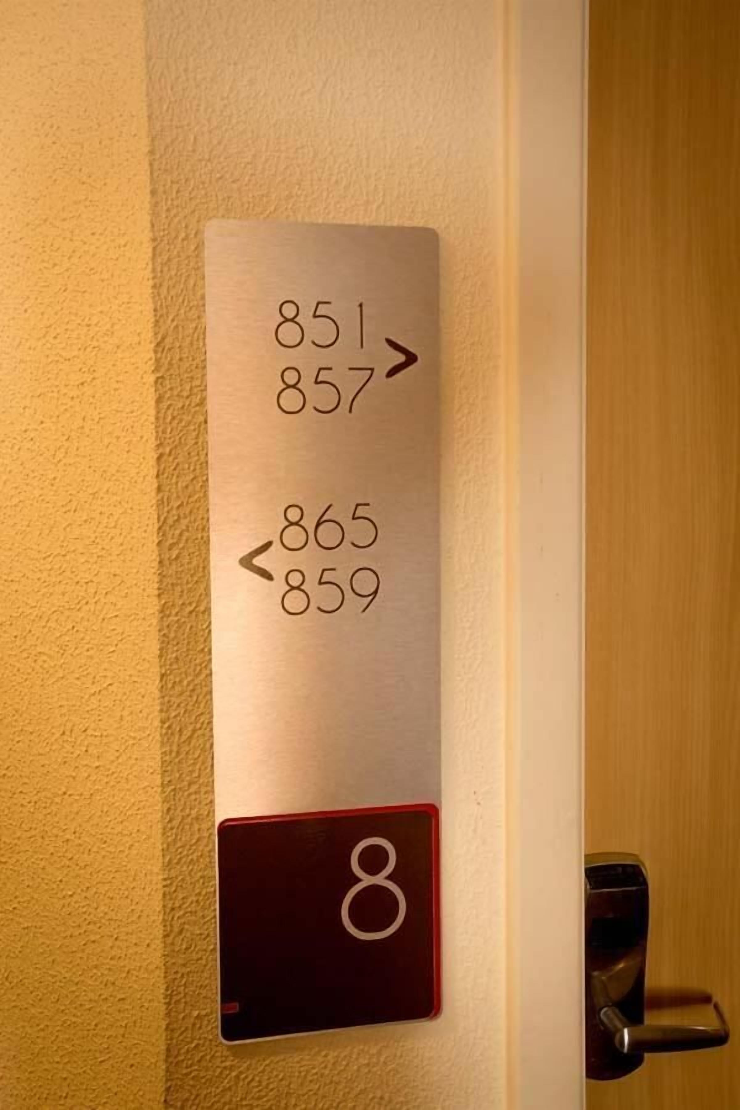 minibar, desk, laptop workspace, blackout curtains